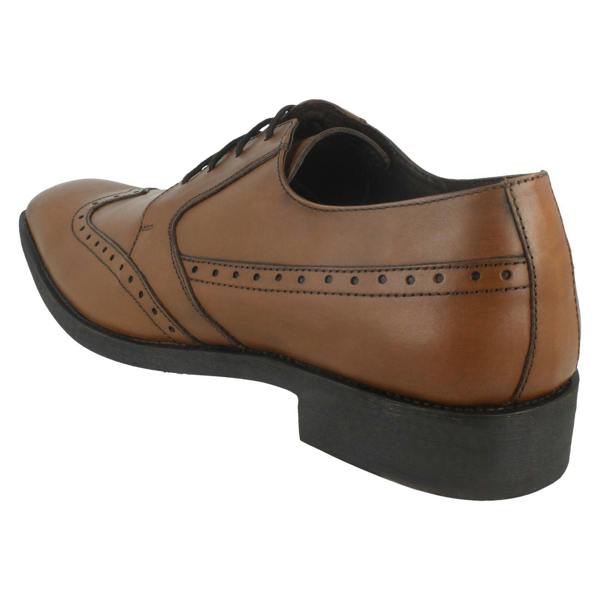 Maverick Mens Maverick Low Heel Lace Up Brogue Shoes