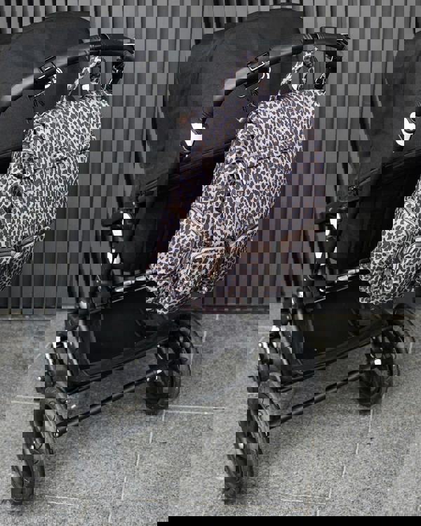 Tiba + Marl Alto Changing Backpack Brown Tonal Leopard