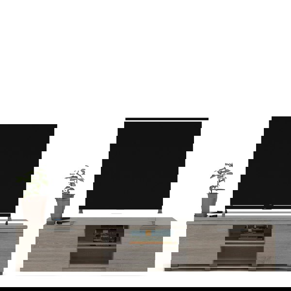 Furniture To Go Match TV Unit 2 Drawers 2 Shelf in Truffle Oak