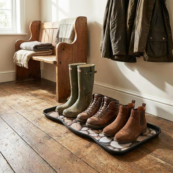 Nicoman Shoes, Boots & Wellies Tray - Stones