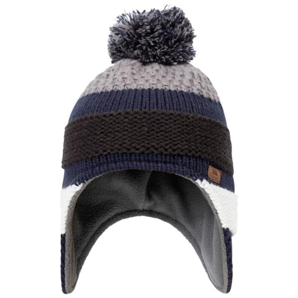 Trespass Dapper Faux Fur Winter Hat - Navy - 