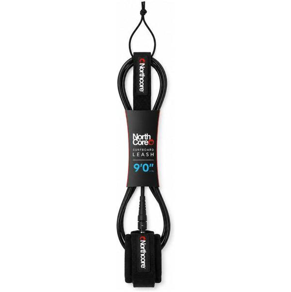 Northcore 9'0 Surfboard Leash Black