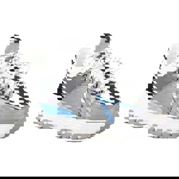 Lavair Mens Creator Evo Suede Trainers - White/Blue