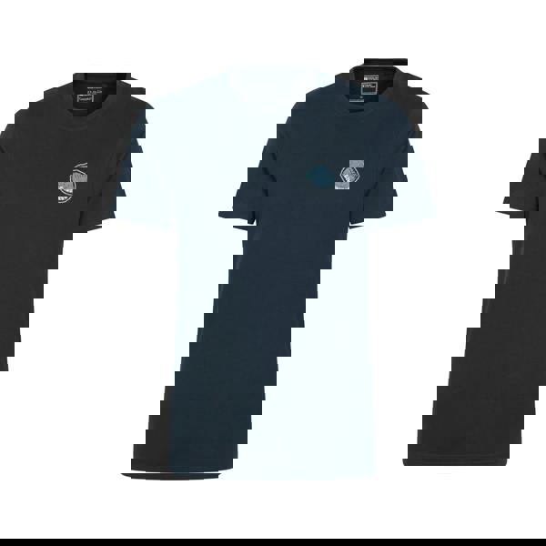 Mountain Warehouse Mens Edinburgh Tree Ring Organic T-Shirt - Dark Blue - 