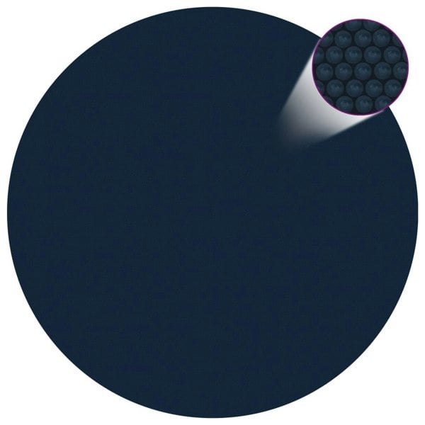 Berkfield Floating PE Solar Pool Film 417 cm Black and Blue