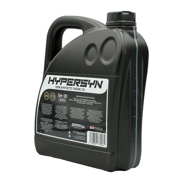 Syntol 5W-30 Fully Synthetic Engine Oil Acea C3 BMW LL-04 Dexos2 SYNTOL HYPER-SYN P3