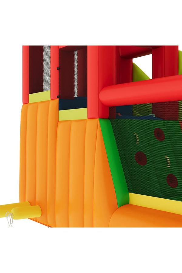 Living and Home Inflatable Trampoline Bounce House with Long Slide