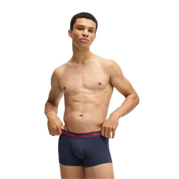 Hugo Mens Boxer Shorts (Pack of 3) - Navy - 