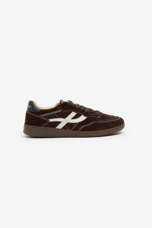 Pompeii Elan Sala Suede Men's Ecru/Biscuit Trainers
