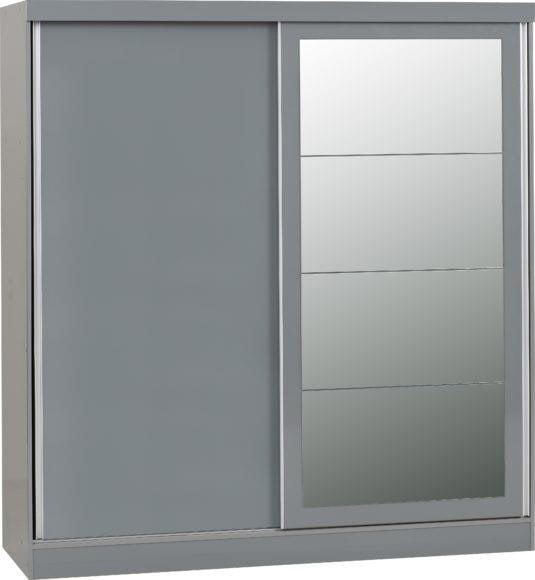 Seconique Nevada 2 Door Sliding Wardrobe