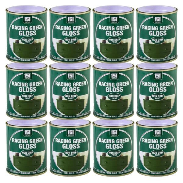 151 12X Racing Green Gloss Non-Drip Paint 300ml