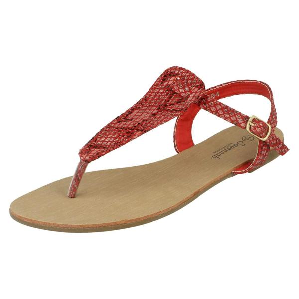 Savannah Ladies Savannah Toe Post Sandals