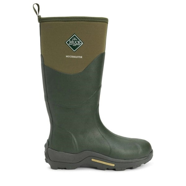 Muck Boots Muckmaster Hi Unisex Wellington Boots in Moss