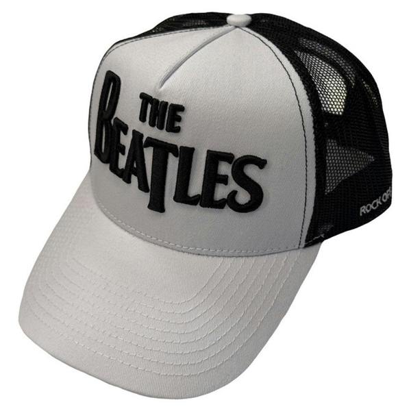 The Beatles Drop T Logo And Apple Trucker Cap