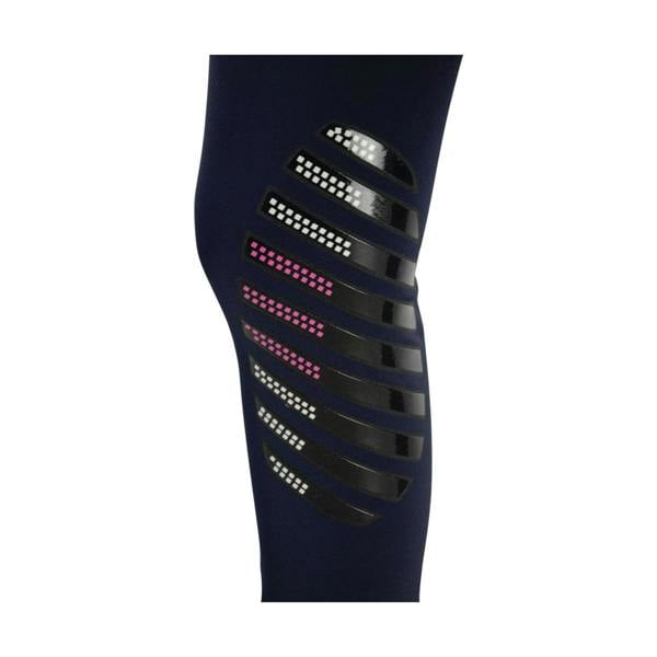 HyFASHION Womens/Ladies Mizs Eugenie Breeches - Navy/Pink - 