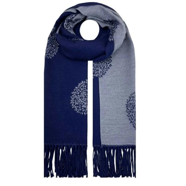 Love EMVY Enchanted Tree Blanket Scarf – Reversible Winter Shawl, Oversized Pashmina Wrap