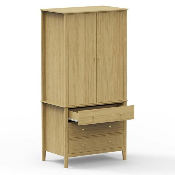 Core Products Henley 2 Door & 3 Drawer Modern Wardrobe
