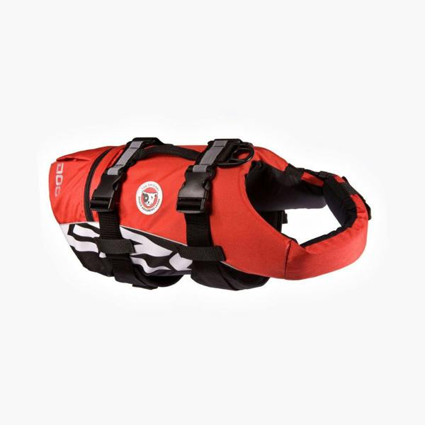 EzyDog DFD Standard Dog Life Jacket in Red