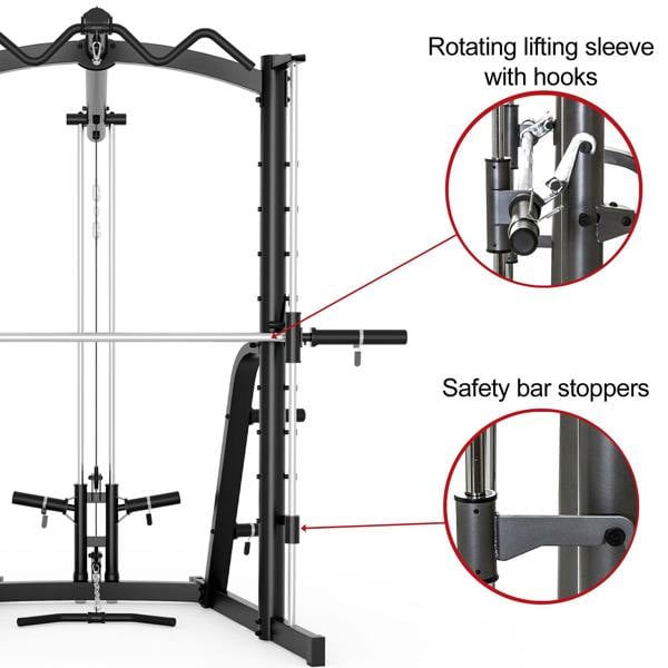 Marcy MWB1282X Smith Cage Linear Bearings - Marcy MWB1282 Smith Cage Machine Linear Bearings Space Saving Design