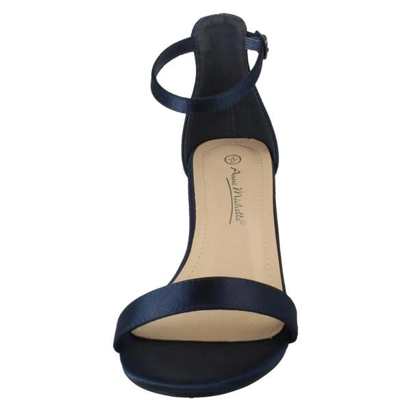 Spot On Ladies Spot On Wide Fit High Heeled Evening Sandals F12121