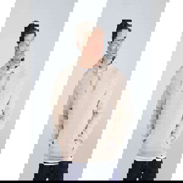 Mountain Warehouse Mens River Organic Hoodie - Light Beige