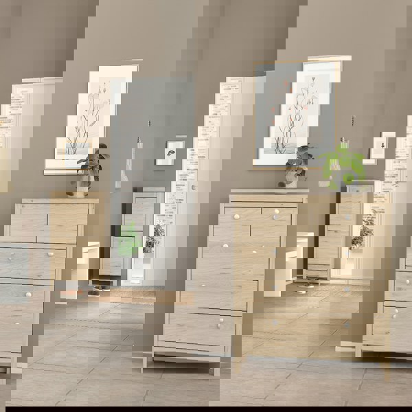 Furniture To Go Madrid Chest 3+2 Drawers in Jackson Hickory Oak