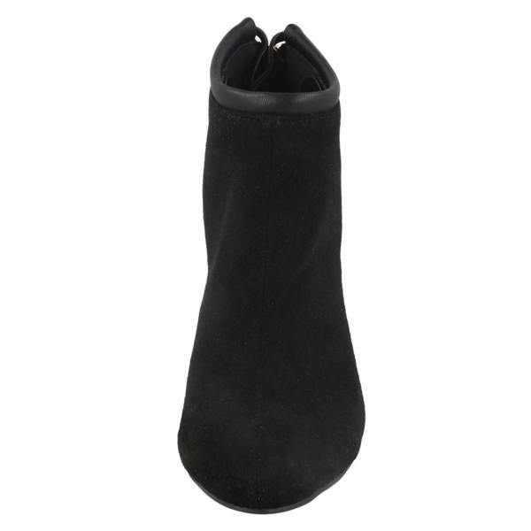 Spot On Ladies Spot On Back Tie Ankle Boots