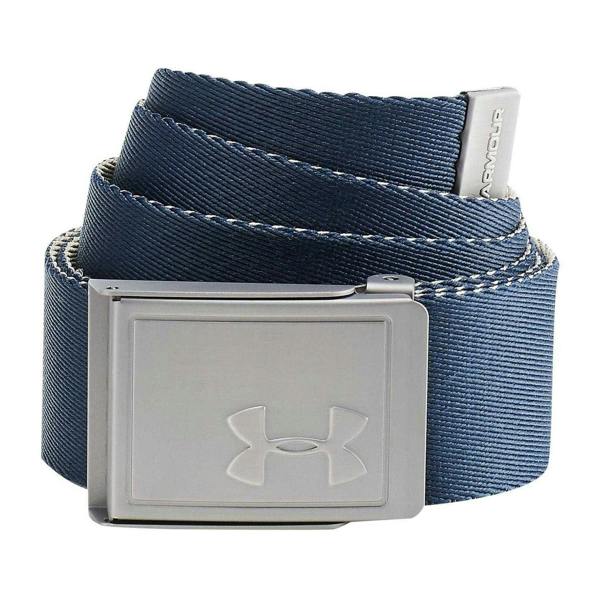 Under Armour Mens Drive Webbing Stretch Belt - Academy Blue - 