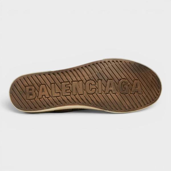 Balenciaga Paris High BB Monogram Dark Brown