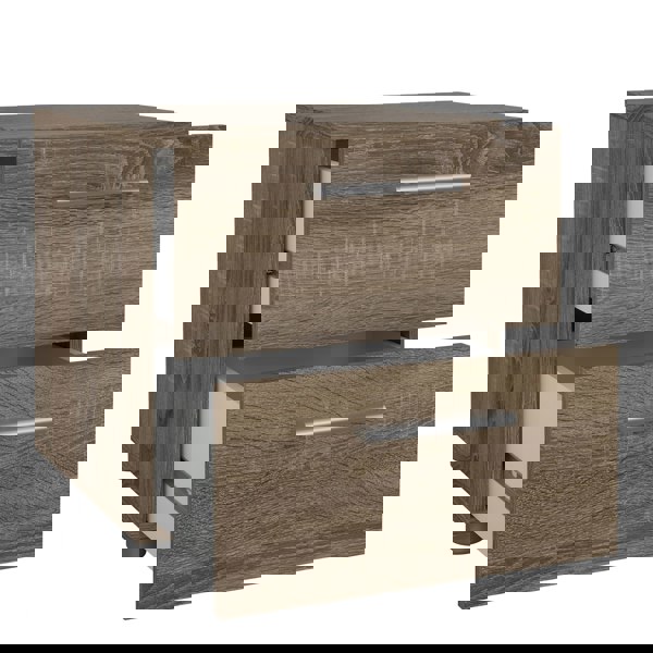 Furniture To Go Pepe Bedside 2 Drawers in Truffle Oak