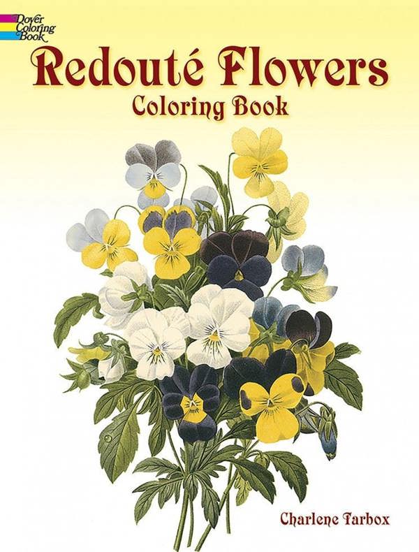 Redouté Roses Coloring Book