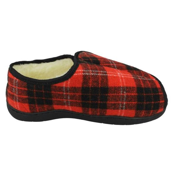 Spot On Ladies Spot On Open Toe Wide Fit Slippers