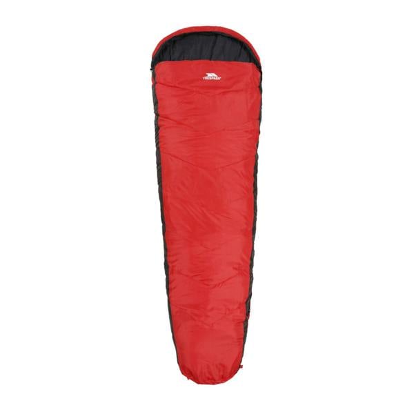 Trespass Doze 3 Season Sleeping Bag - Red