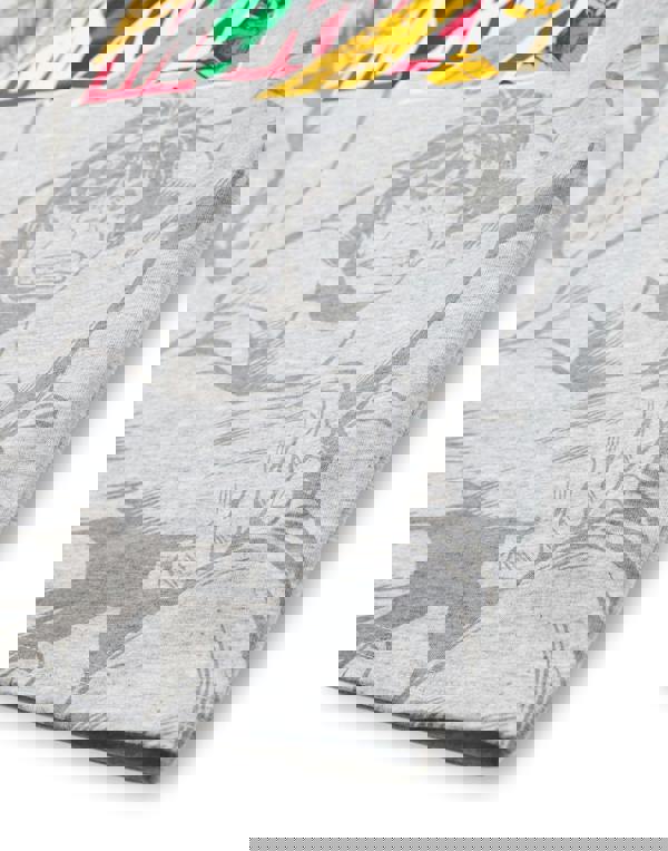 Marvel Unisex Kids Grey Front Logo Print Short Sleeved T-Shirt