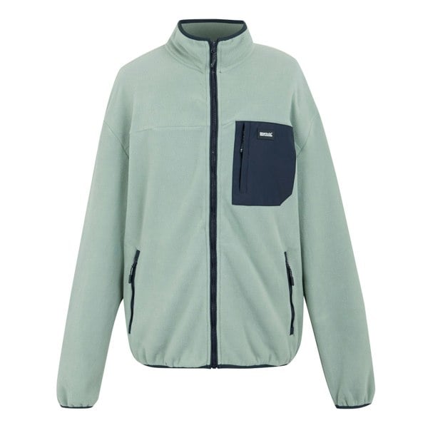 Regatta Men's Frankie Full Zip Fleece Jacket - Glacier/Navy