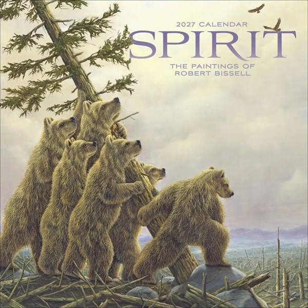 Spirit, The Paintings Of Robert Bissell Calendar 2027, Wall Calendars, Month To View, Art, Gift