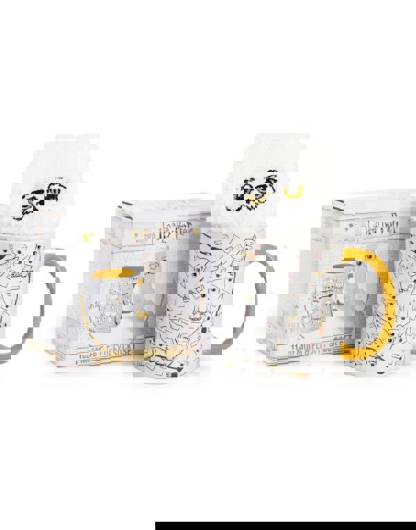 Harry Potter Womens Multicoloured Hedwig Mug and Sock Gift Set (One Size)