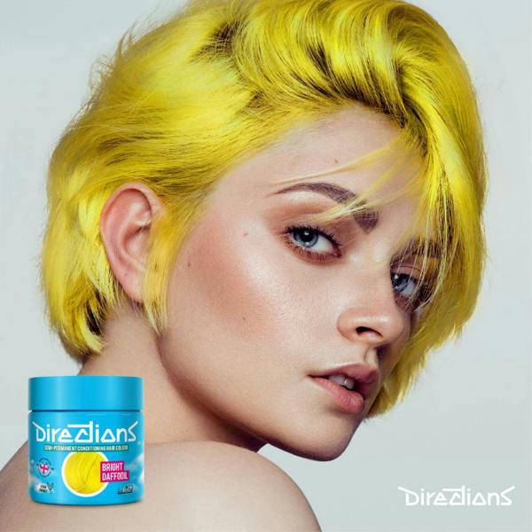 Directions 4 x La Riche Directions Semi-Permanent Hair Color 100ml Tubs - Bright Daffodil