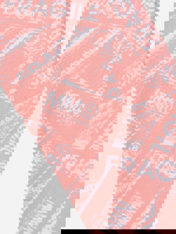 MM6 Maison Margiela Kids Fragile Logo Print Leggings