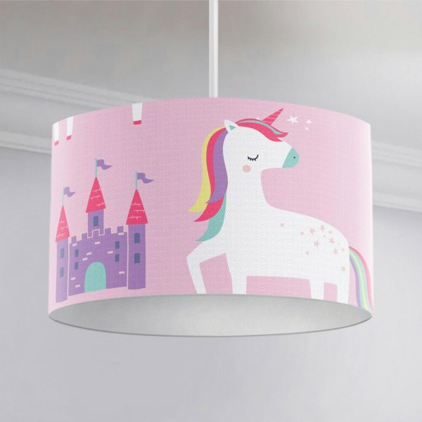 Castle Unicorn Ceiling Lampshade Lampshade - Happy Linen Company