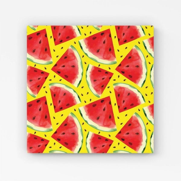 Warren Reed Watermelon Pattern Canvas