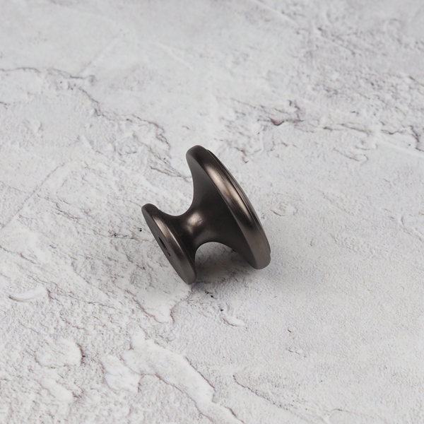 Handle & Home Gun Metal Grey Cup Handle & Matching Knobs