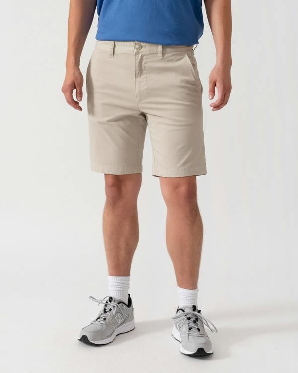 BOSS Orange Slim Fit Mens Chino Shorts - Light Beige 271