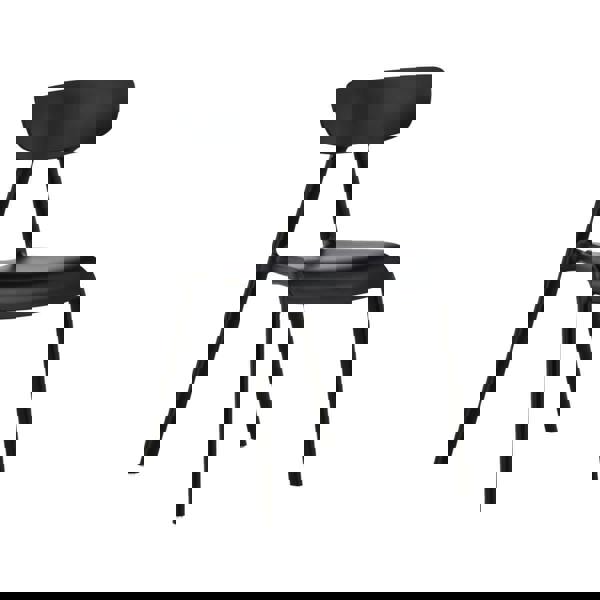 TRL Furniture Nordora Luxe Dining Chair – Black (set of 2)