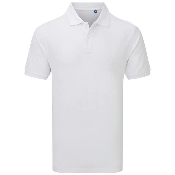 Premier Unisex Adult HeiQ Viroblock Short-Sleeved Polo Shirt - White