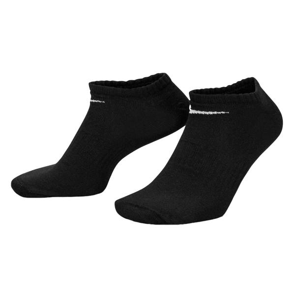 Nike Mens No-Show Socks (Pack of 3) - Black - 