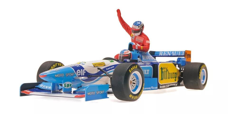 Minichamps M Schumacher Benetton B195 J Alesi Sitting Canadian GP 1995 1:18 Minichamps 510950601