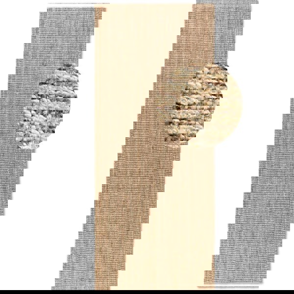 Handwoven Jute Beige Rug – Natural Colour