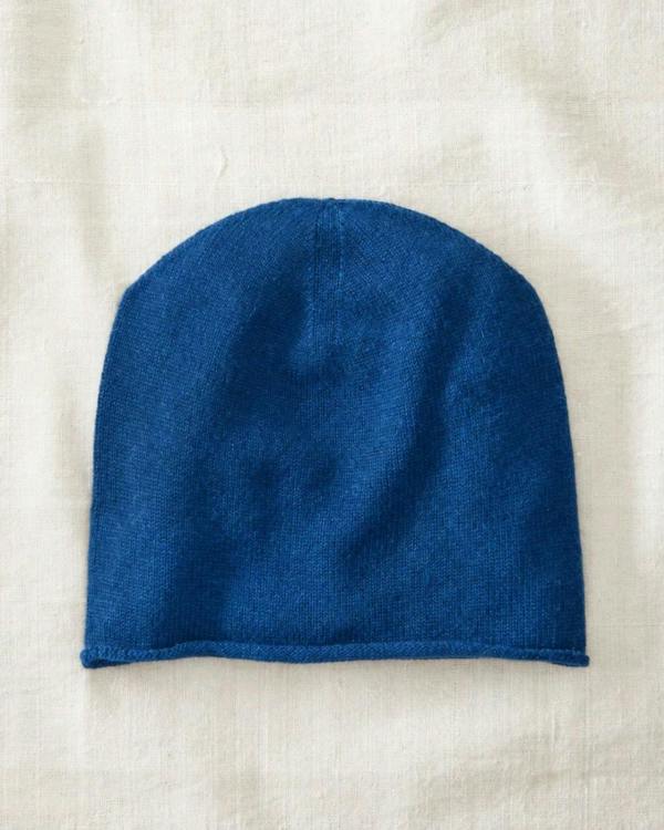 British Boxers Unisex Luxury Merino Wool Beanie Hat – Moody Blue