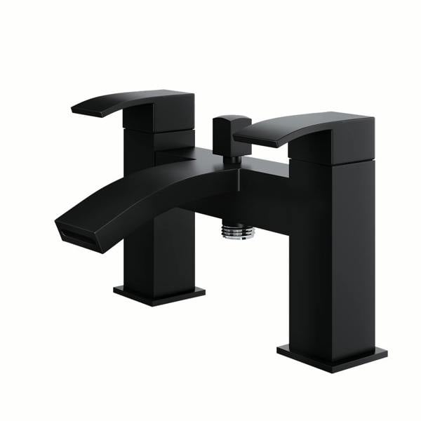 Flode Boras | Bath Filler - Matt Black